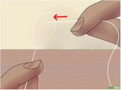 passafilo di plastica per filo interdentale